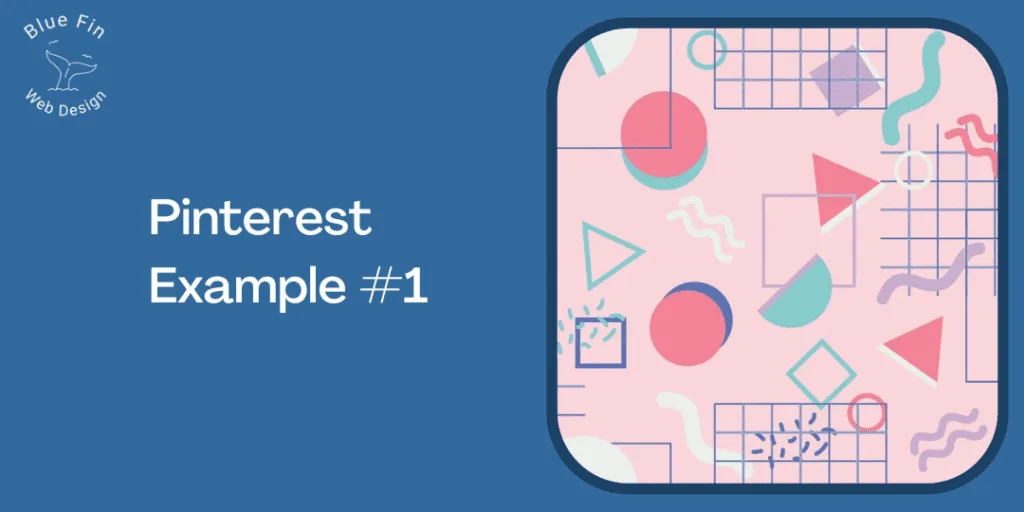 Memphis Design: 5 Things You Need to Know 7 Picture of design number 1. It is a design with pink, green, and purple with varying shapes on the design.